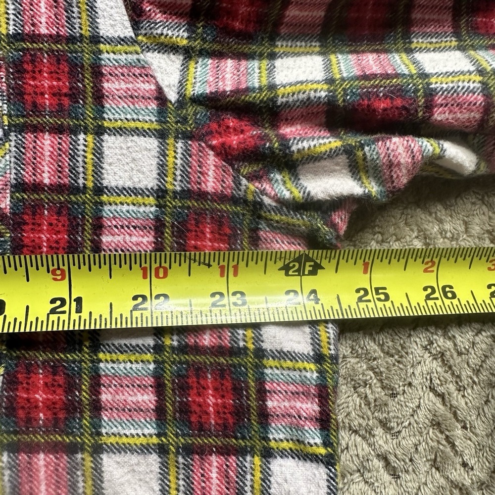 Phoenix Vintage Men's 100% Cotton Red Plaid Check Classic Flannel Size XL - Picture 3 of 6